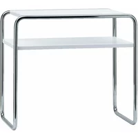 Thonet Thonet - B 9 d/1 Satztisch, Chrom / reinweiß (RAL 9010)