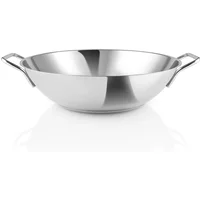 Eva Solo Eva Trio - Wok-Pfanne 5 l, Ø 32 cm, Edelstahl
