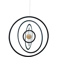 Flensted Mobiles Flensted Mobiles - Science Fiction Mobile rund, schwarz / natur