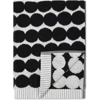 Marimekko Marimekko - Räsymatto Handtuch 50 x 70 cm, weiß / schwarz