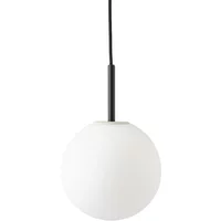 Audo Copenhagen Audo - TR Pendelleuchte, schwarz / Leuchtmittel matt opal