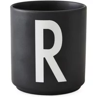 Design Letters Design Letters - AJ Porzellan Becher R, schwarz