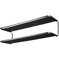Thonet Thonet - S 1521 Garderobe / Schuhregal, Netzgewebe, schwarz