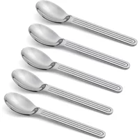 Hay HAY - Sunday Cutlery Teelöffel-Set, Edelstahl (5-teilig)