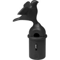 Alessi Alessi - Vogelförmige Flöte für Wasserkessel 9093 B, schwarz