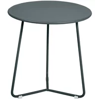 Fermob Fermob - Cocotte Beistelltisch / Hocker, Ø 34 cm x H 36 cm, gewittergrau