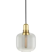 Normann Copenhagen Normann Copenhagen - Amp Pendelleuchte small, smoke / Messing
