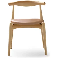 Carl Hansen & Søn Carl Hansen - CH20 Elbow Chair, Eiche geseift / Leder (Thor 325)