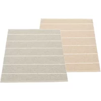 Pappelina Pappelina - Carl Wendeteppich, 70 x 90 cm, linen / beige