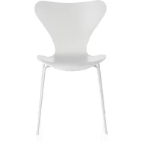 Fritz Hansen Fritz Hansen - Serie 7 Stuhl, Monochrom, weiß / Esche weiß lackiert