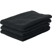 Zone Denmark Zone Denmark - Reinigungstuch, 27 x 27 cm, schwarz (3er-Set)