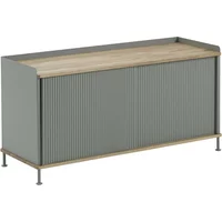 Muuto Muuto - Enfold Sideboard 125 x 62 cm, Eiche / dusty green