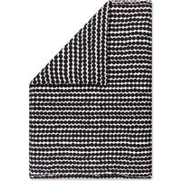Marimekko Marimekko - Räsymatto Deckenbezug, 140 x 200 cm, schwarz / weiß