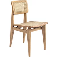Gubi GUBI - C-Chair Dining Chair, All French Cane, Eiche geölt