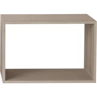 Muuto Muuto - Stacked System Regalmodul ohne Rückwand, large / Eiche