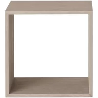 Muuto Muuto - Stacked System Regalmodul ohne Rückwand, medium / Eiche