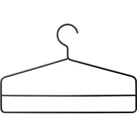 String Furniture String - Kleiderbügel, schwarz (4er-Set)