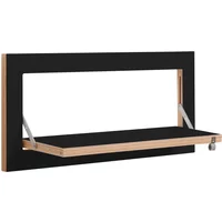 Ambivalenz Ambivalenz - Fläpps Regal, 1 Regalboden, 60 x 27 cm, schwarz