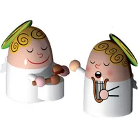 Alessi Alessi - Krippenfiguren 2er-Set, Angels Band No.3