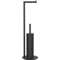 Frost Frost - Nova 2 Toilettenpapierhalter und WC-Bürste freistehend, schwarz