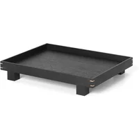 Ferm Living Ferm Living - Bon Holztablett, small / schwarz