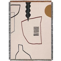 Ferm Living Ferm Living - Mirage Decke, 120 x 170 cm, off-white