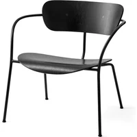 &Tradition &Tradition - Pavilion Loungechair AV 5, schwarz / Eiche schwarz lackiert