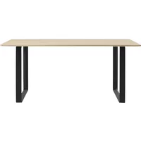 Muuto Muuto - 70/70 Esstisch, 170 x 85 cm, Eiche / schwarz