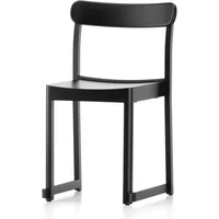 Artek Artek - Atelier Chair, Buche schwarz lackiert (Filzgleiter)