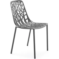 FAST Fast - Forest Stapelstuhl (Outdoor), grau metallic