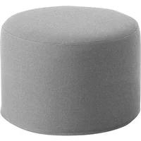 Softline Softline - Drum Hocker / Beistelltisch klein, Ø 45 x H 30 cm, Vision hellgrau (445)