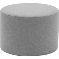 Softline Softline - Drum Hocker / Beistelltisch klein, Ø 45 x H 30 cm, Filz Melange grau (620)