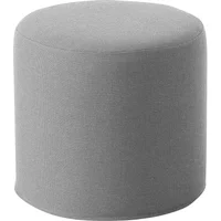Softline Softline - Drum Hocker / Beistelltisch hoch, Ø 45 x H 40 cm, Vision hellgrau (445)