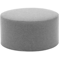 Softline Softline - Drum Hocker / Beistelltisch groß, Ø 60 x H 30 cm, Filz Melange grau (620)