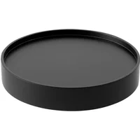 Softline Softline - Tablett für Drum, Ø 47 x H 7,4 cm, schwarz