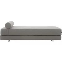 Softline Softline - Lubi Schlafsofa mit Kaltschaummatratze, Hallingdal grau (65 130), inkl. Nackenrolle