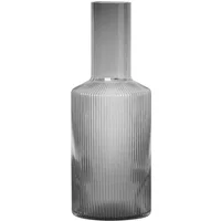 Ferm Living Ferm Living - Ripple Karaffe 0,9 l, smoked grey