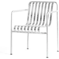 Hay HAY - Palissade Dining Armchair, hot galvanised