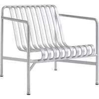 Hay HAY - Palissade Lounge Chair low, hot galvanised