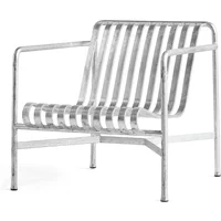 Hay HAY - Palissade Lounge Chair low, hot galvanised
