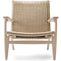 Carl Hansen & Søn Carl Hansen - CH25 Sessel, Eiche geseift / Naturgeflecht
