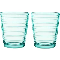 Iittala Iittala - Aino Aalto Glasbecher 22 cl, wassergrün (2er-Set)