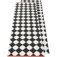 Pappelina Pappelina - Marre Wendeteppich, 70 x 225 cm, black / vanilla