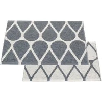 Pappelina Pappelina - Otis Wendeteppich, 70 x 50 cm, granit / fossil grey