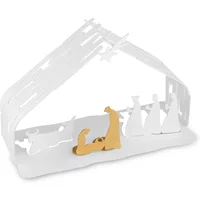 Alessi Alessi - Bark Krippe, Stahl weiß / gold
