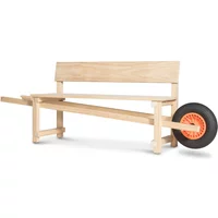Weltevree Weltevree - Wheelbench, Eiche natur