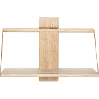 Andersen Furniture Andersen Furniture - Wood Wall Hängeregal, 45 x 20 x H 32 cm, Eiche
