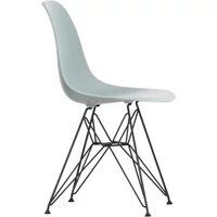 Vitra Vitra - Eames Plastic Side Chair DSR RE, basic dark / hellgrau (Filzgleiter basic dark)