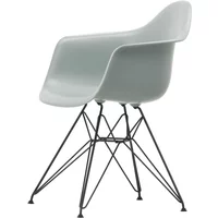 Vitra Vitra - Eames Plastic Armchair DAR RE, basic dark / hellgrau (Filzgleiter basic dark)