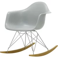 Vitra Vitra - Eames Plastic Armchair RAR RE, Ahorn gelblich / Chrom / hellgrau